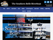 Tablet Screenshot of chattanoogariverboat.com